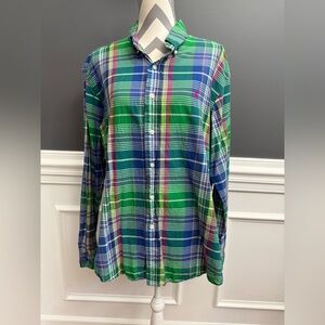 Polo Ralph Lauren custom fit size XL plaid